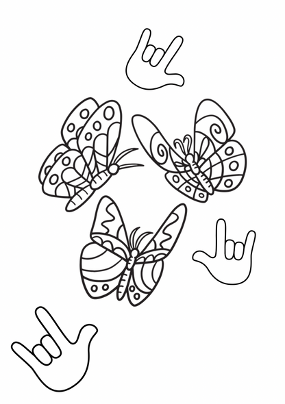 Free Spring Coloring Packet