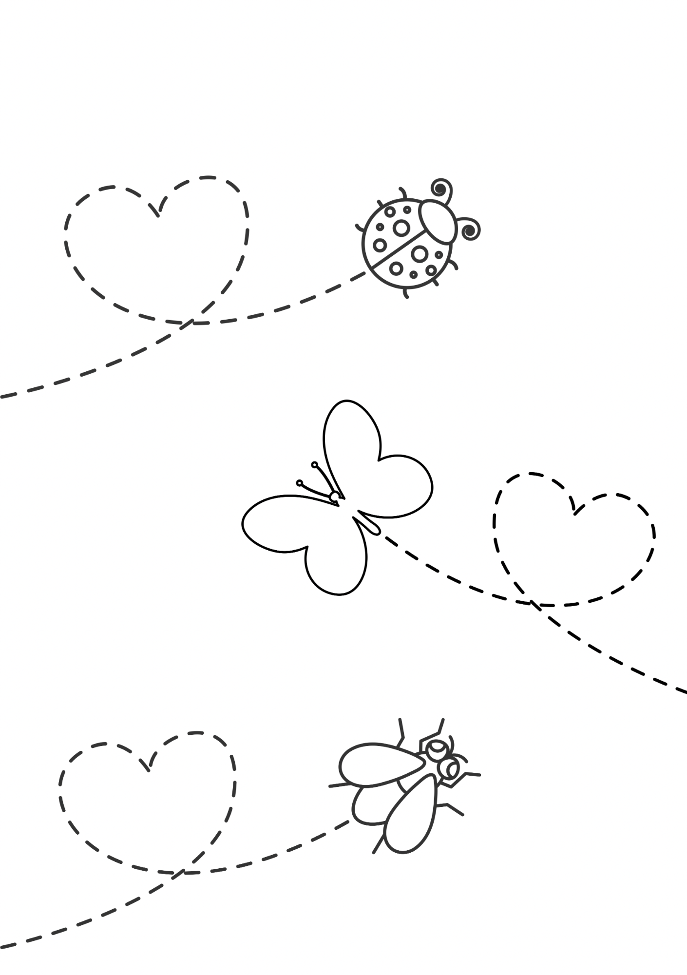 Free Spring Coloring Packet