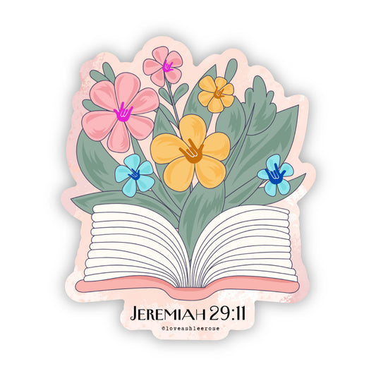 Jeremiah 29:11 Sticker