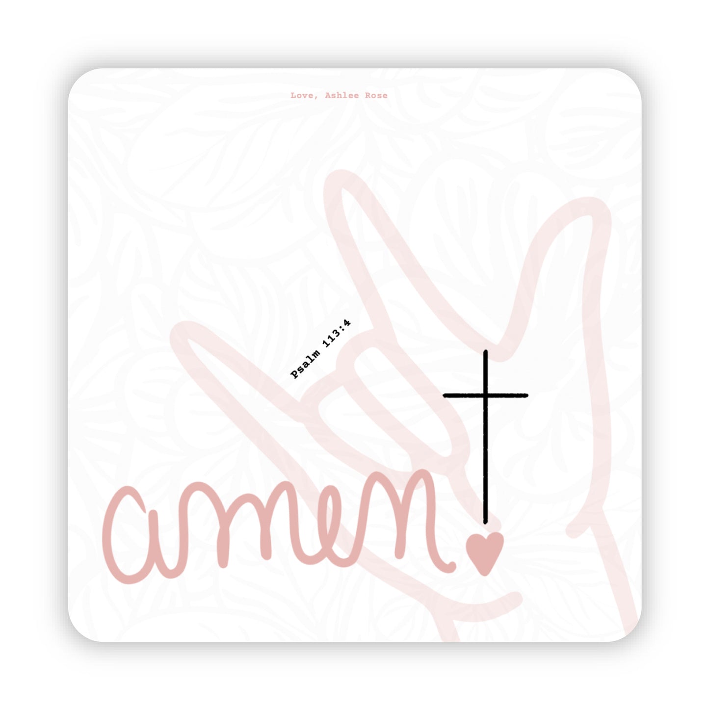 Amen Sticker