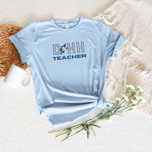 D/HH Teacher Blue Tee