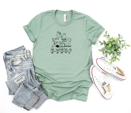 E-I-E-I-O ASL SAGE TEE