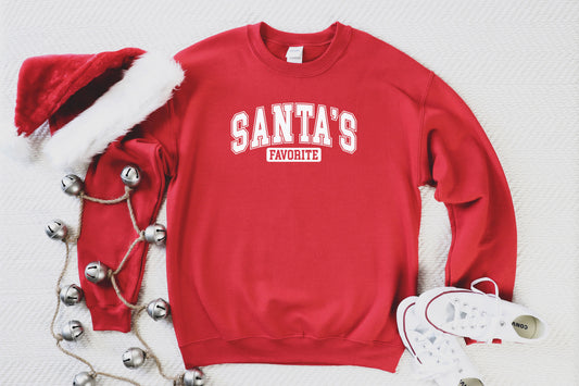 Santa’s Favorite Red Sweatshirt