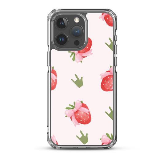 Strawberry Clear Case for iPhone®
