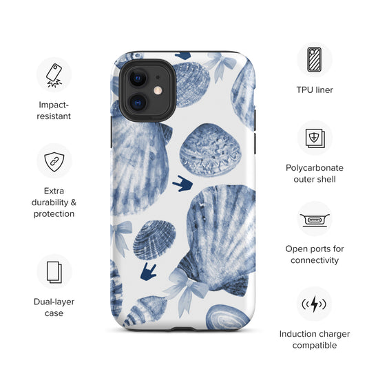 Ocean and Bows Tough Case for iPhone®