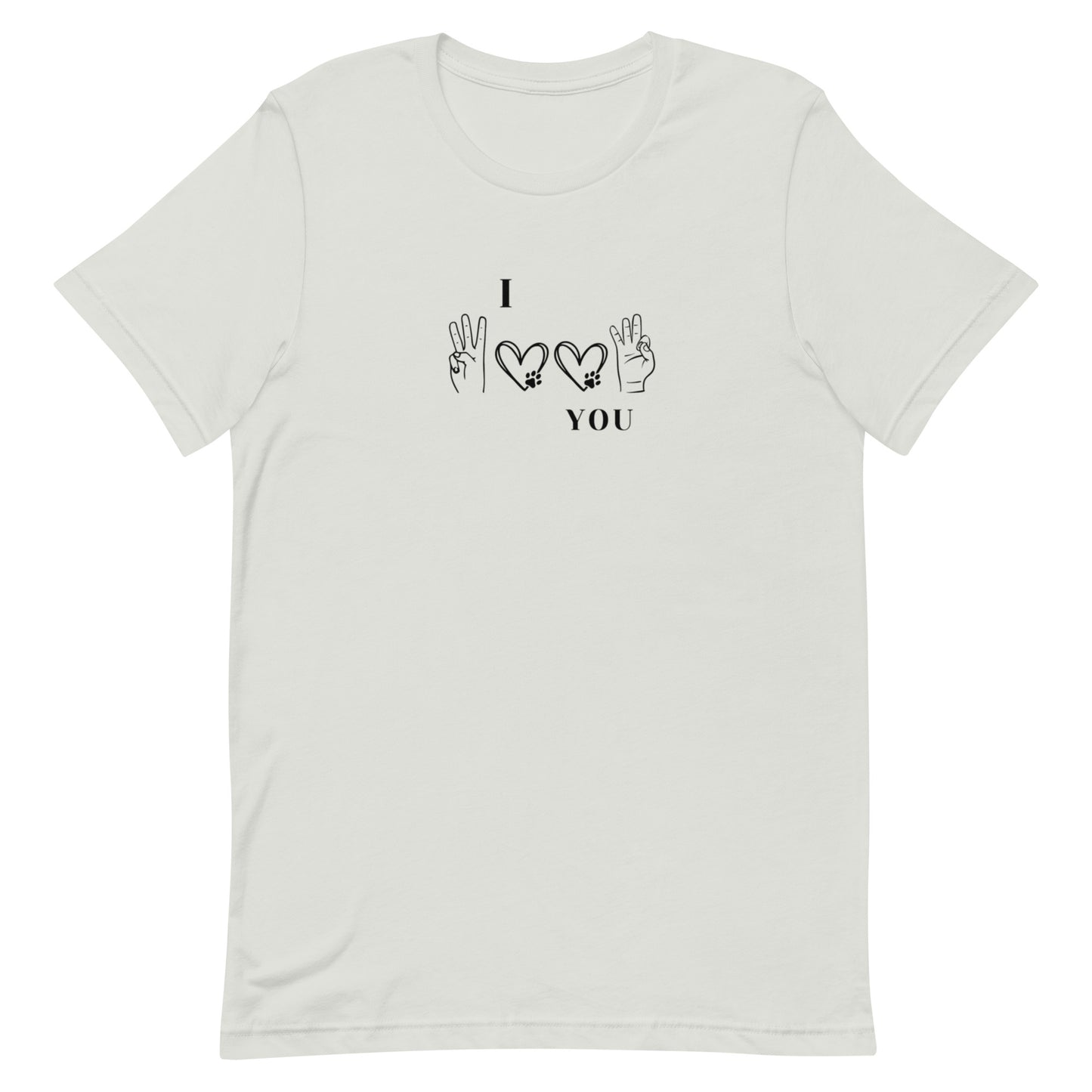 I Woof  You Unisex tee (Colors Avail.)