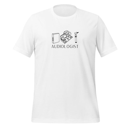 Audiology Icons Unisex t-shirt (Colors Avail.)