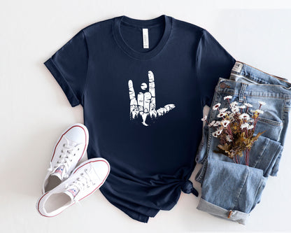 Navy ILY Mountain Tee